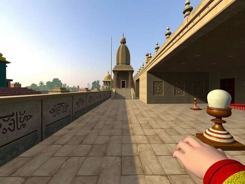 Ram Mandir Virtual Sojourn temple interior